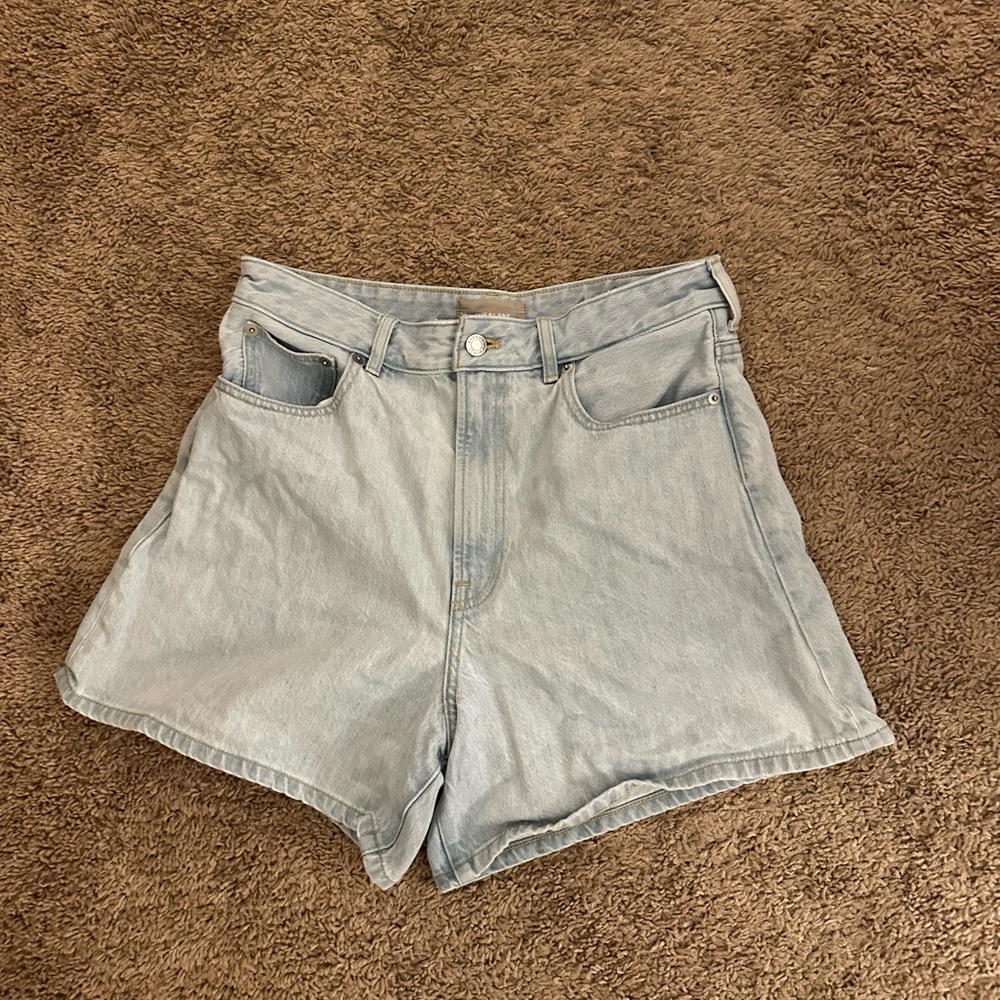 Everlane The A-Line Denim Shorts